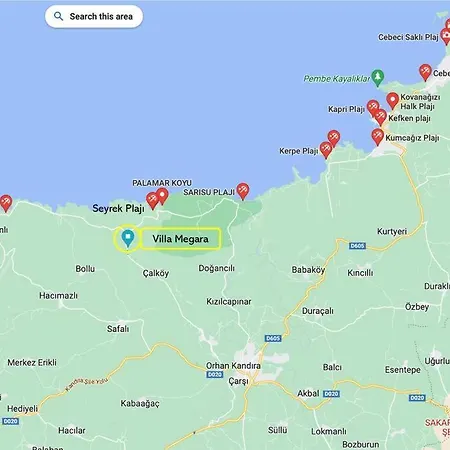 Otel Megara; Havuzlu Muestakil